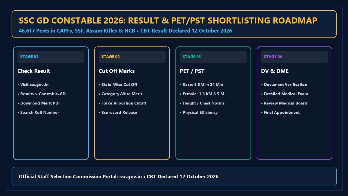 SSC GD Constable 2026 Selection Stages and Physical Test Roadmap